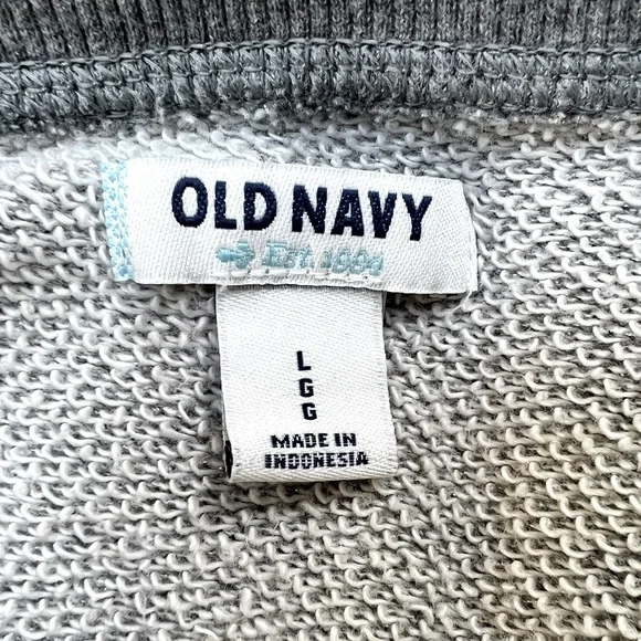 Old Navy grey sweatshirt - Picture 4 of 5